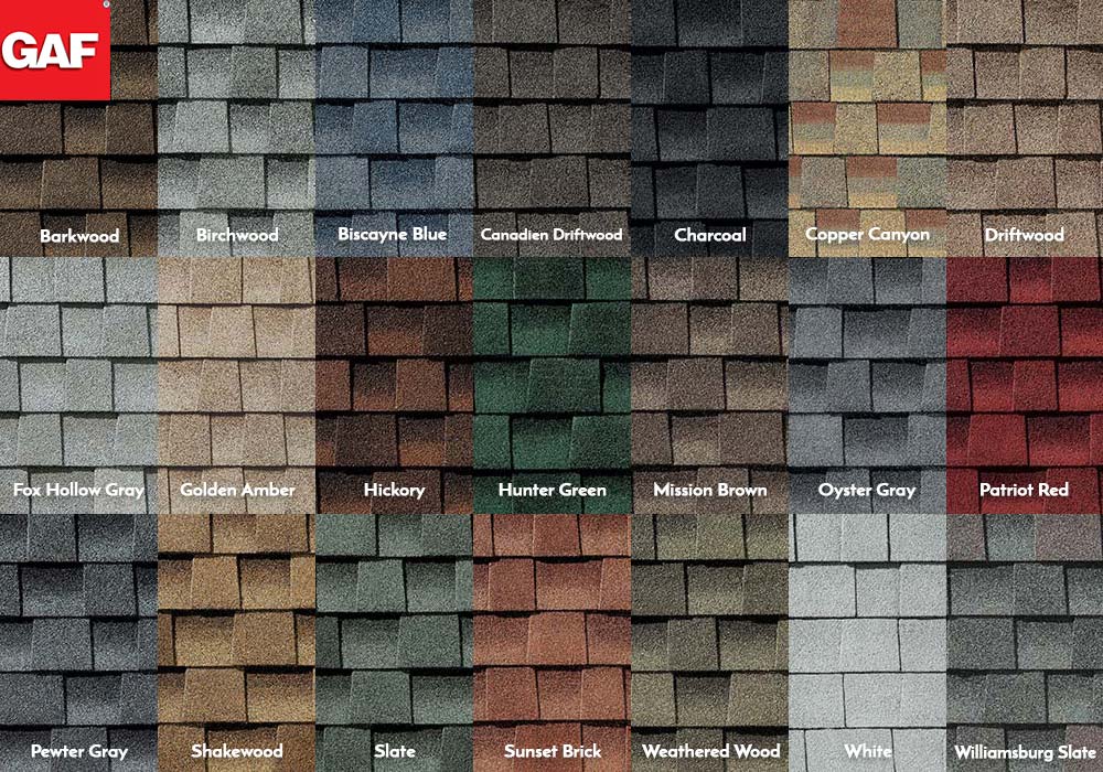 Shingle color